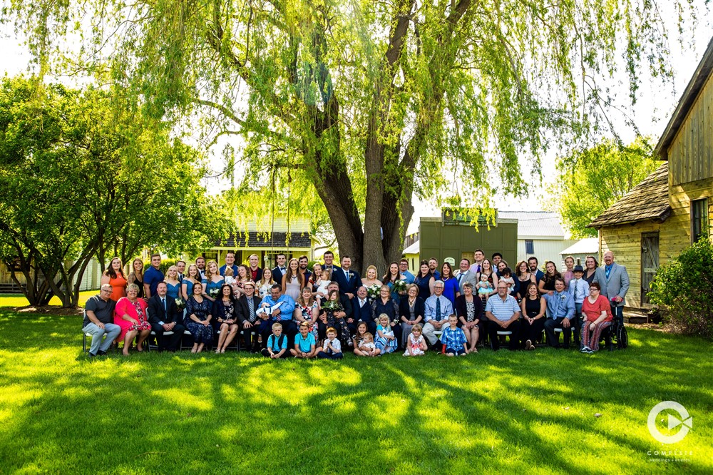 a big group of love