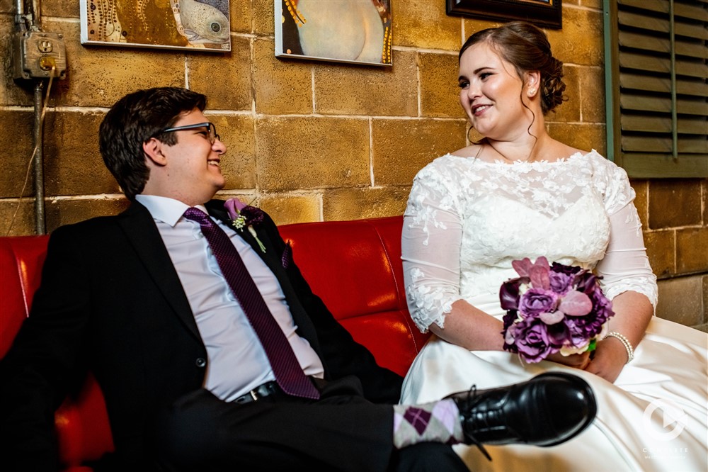 a couple who chills together