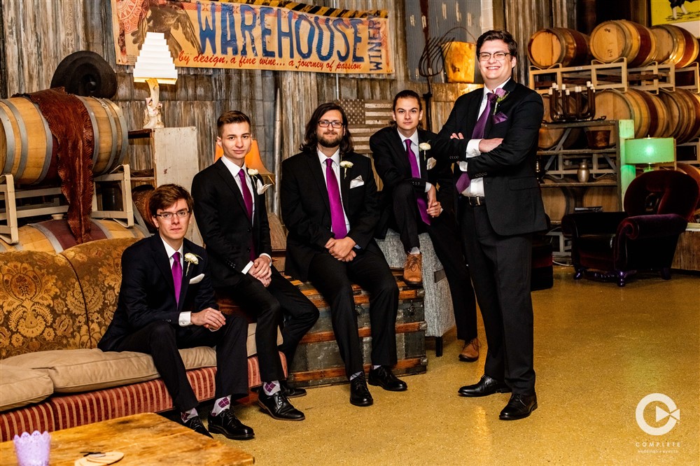 warehouse groomsmen